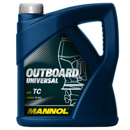 Масло Mannol 2T мин. Outboard Universal 4л (API TC; NMMA TC-W2)