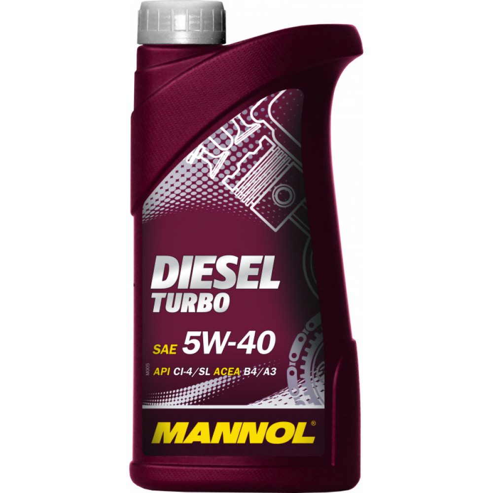 Масло Mannol Diesel Turbo 5w40 син. 1л (API CI-4/SL; ACEA B4/A3)