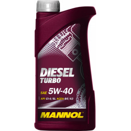 Масло Mannol Diesel Turbo 5w40 син. 1л (API CI-4/SL; ACEA B4/A3)