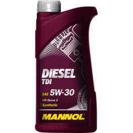 Масло Mannol 5w30 син. Diesel TDI   1л (API SN/CF; ACEA C3)