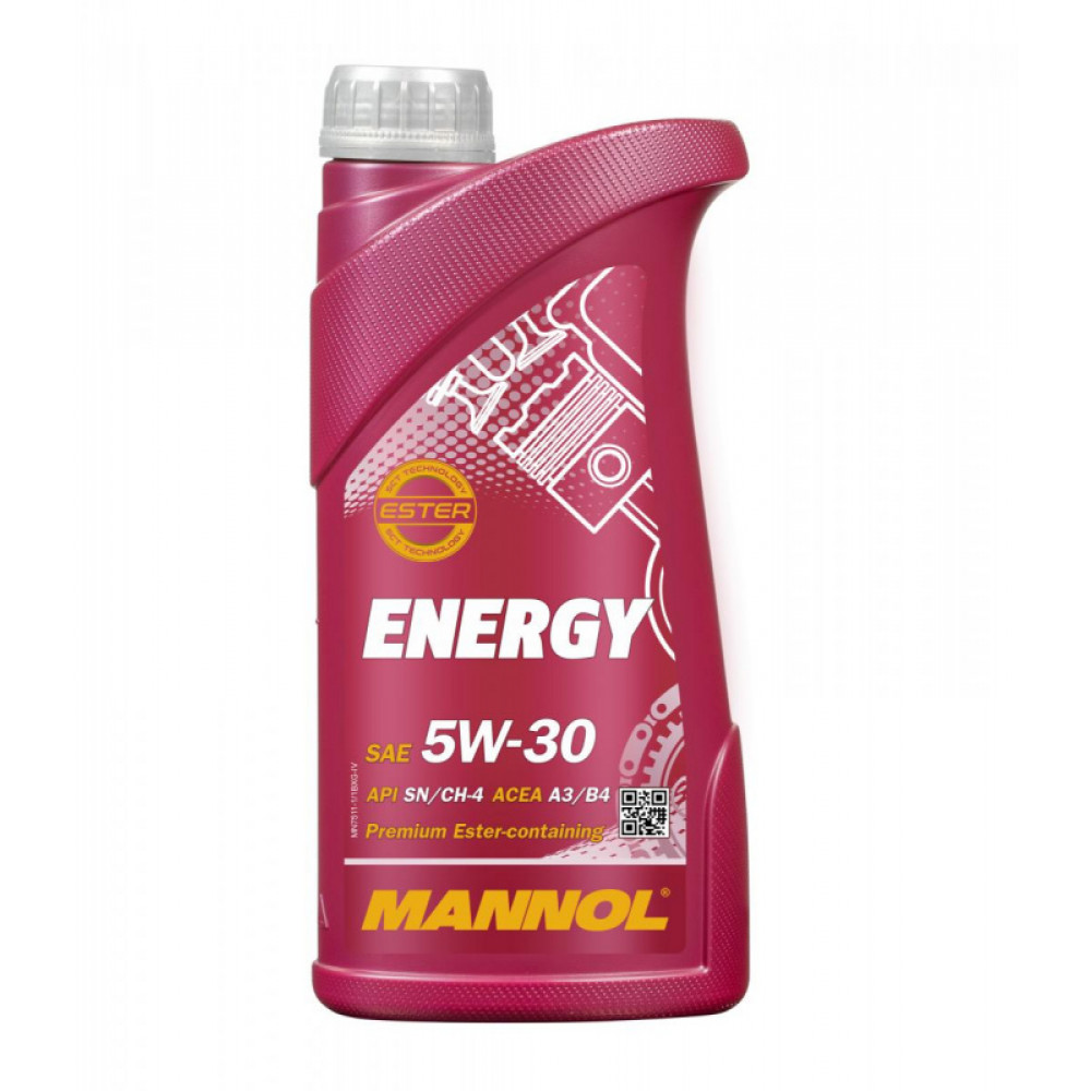 Масло Mannol 5w30 син. Energy 1л (API SN/CH-4; ACEA A3/B4)