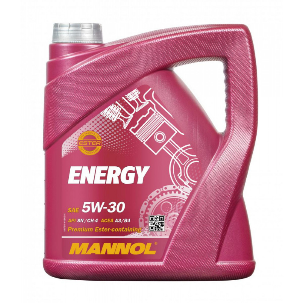 Масло Mannol 5w30 син. Energy 4л (API SN/CH-4; ACEA A3/B4)