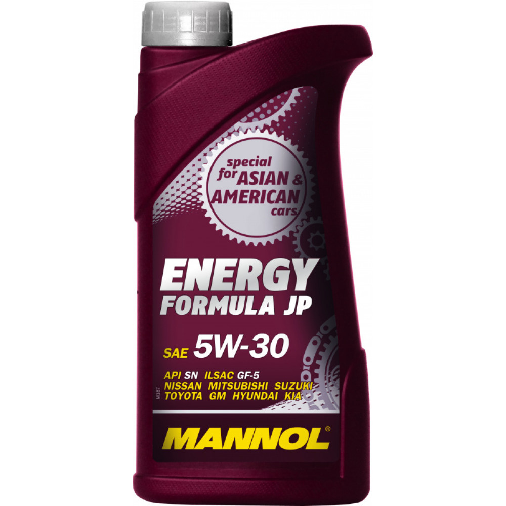 Масло Mannol Energy Formula JP 5w30 син. 1л (API SN ; ILSAC GF-5)