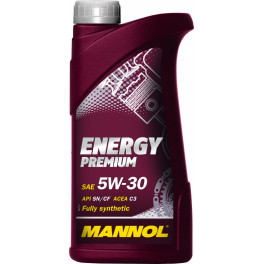 Масло Mannol Energy Premium 5w30 син. 1л (API SN; ACEA C3)