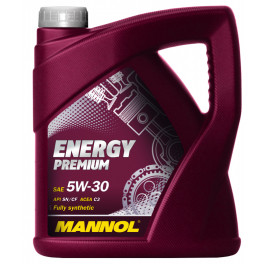 Масло Mannol Energy Premium 5w30 син.  4л (API SN; ACEA C3)