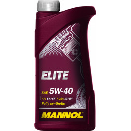 Масло Mannol ELITE  5w40 син. 1л (API SN/CH-4; ACEA A3/B4)