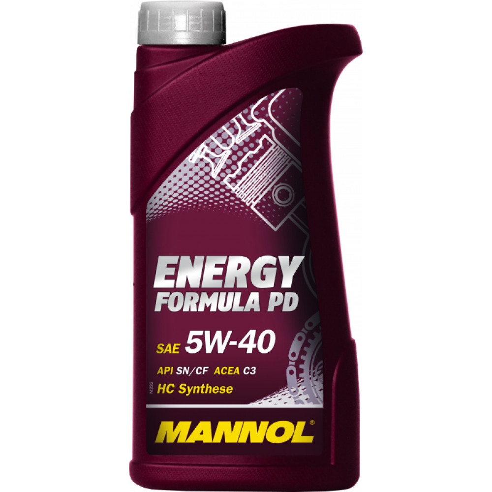 Масло Mannol Energy Formula PD  5w40 син. 1л (API SN/CF; ACEA C3)