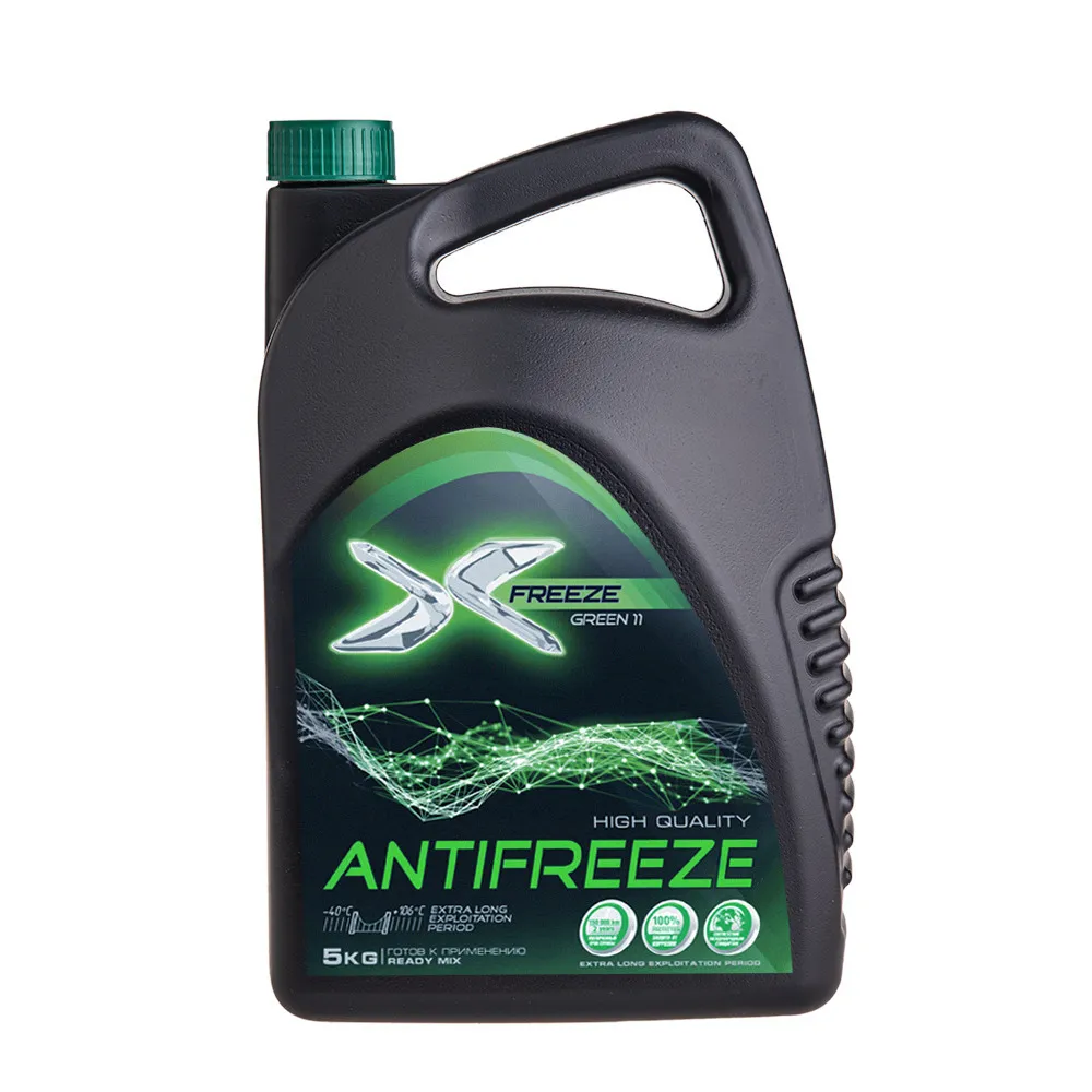 Охлаждающая Жидкость X-Freeze Green 5 кг