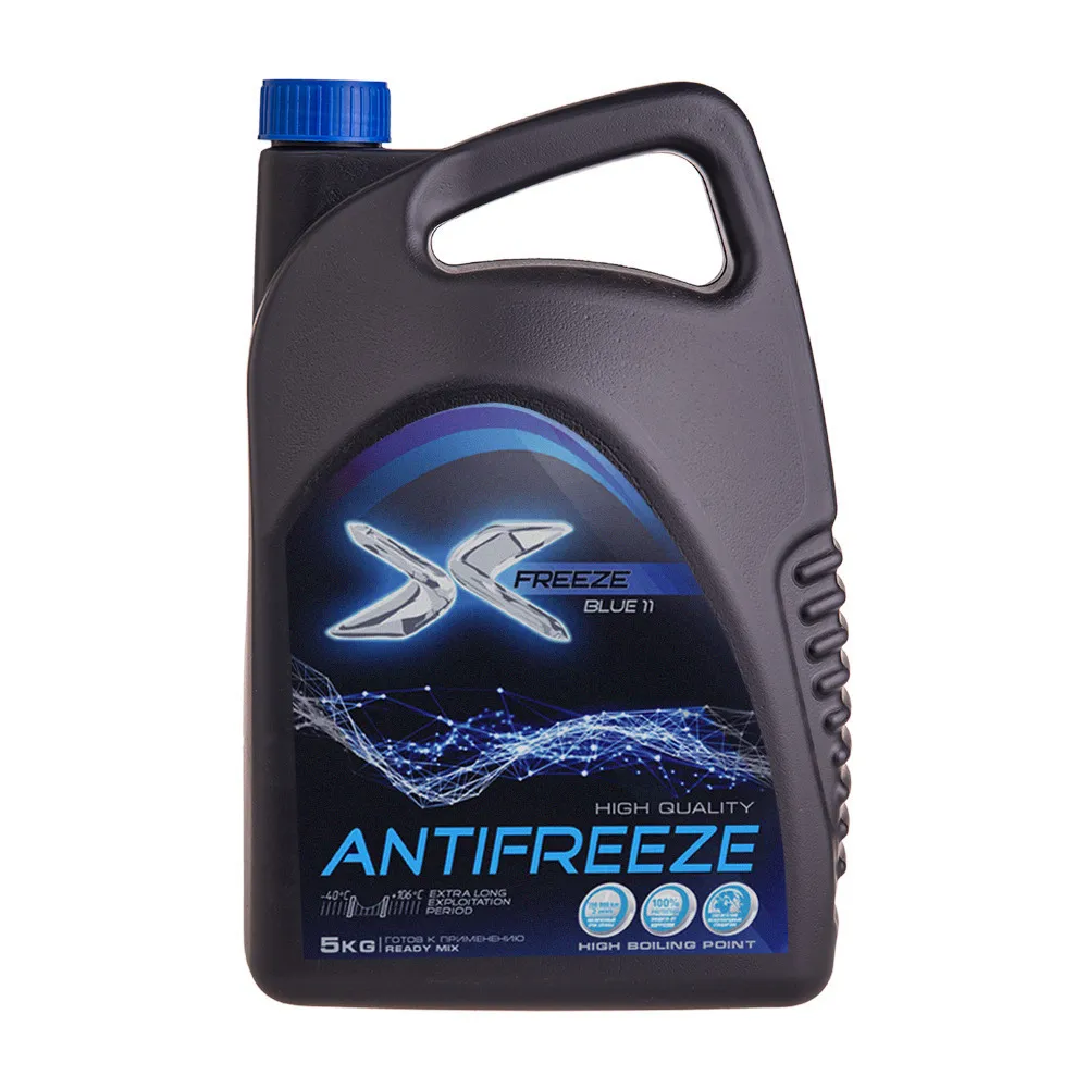 Охлаждающая Жидкость X-Freeze Blue 5 кг