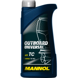 Масло Mannol 2T мин. Outboard Universal 1л (API TC; NMMA TC-W2)