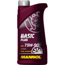 Масло для трансмис. Mannol 75w90 синт. Basic Plus 1л  (API GL4+) (MN8108-1)