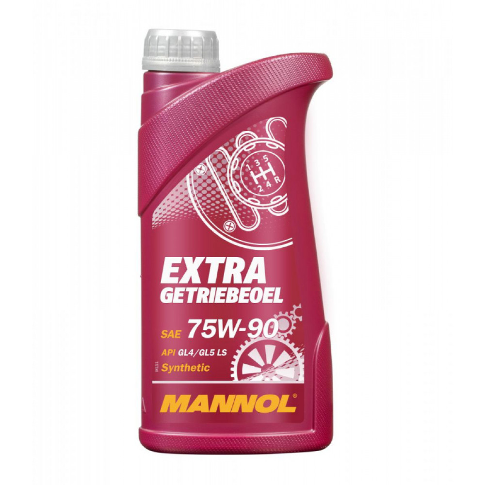 Масло для трансмис. MANNOL Extra Gear oil 75W-90 GL-4/GL-5 LS 1л (MN8103-1)