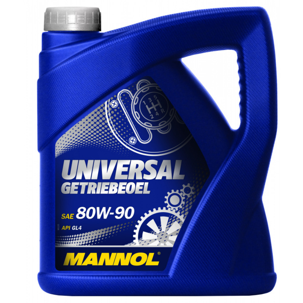 Масло для трансмис. Mannol 80w90 мин. Universal Getriebeoel 4л (API GL-4) (MN8107-4)