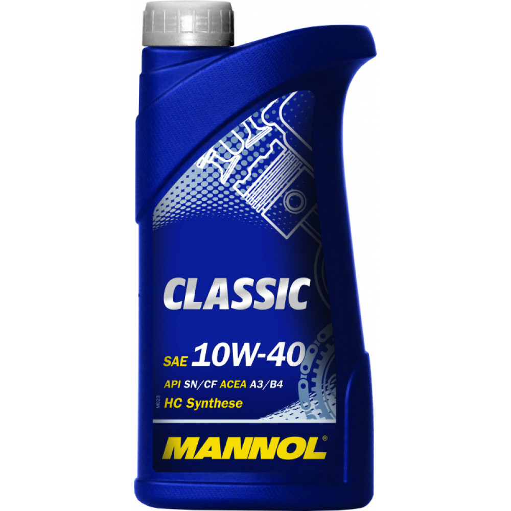 Масло Mannol Classic 10w40 п/с 1л  (API SN/CF; ACEA A3/B4)