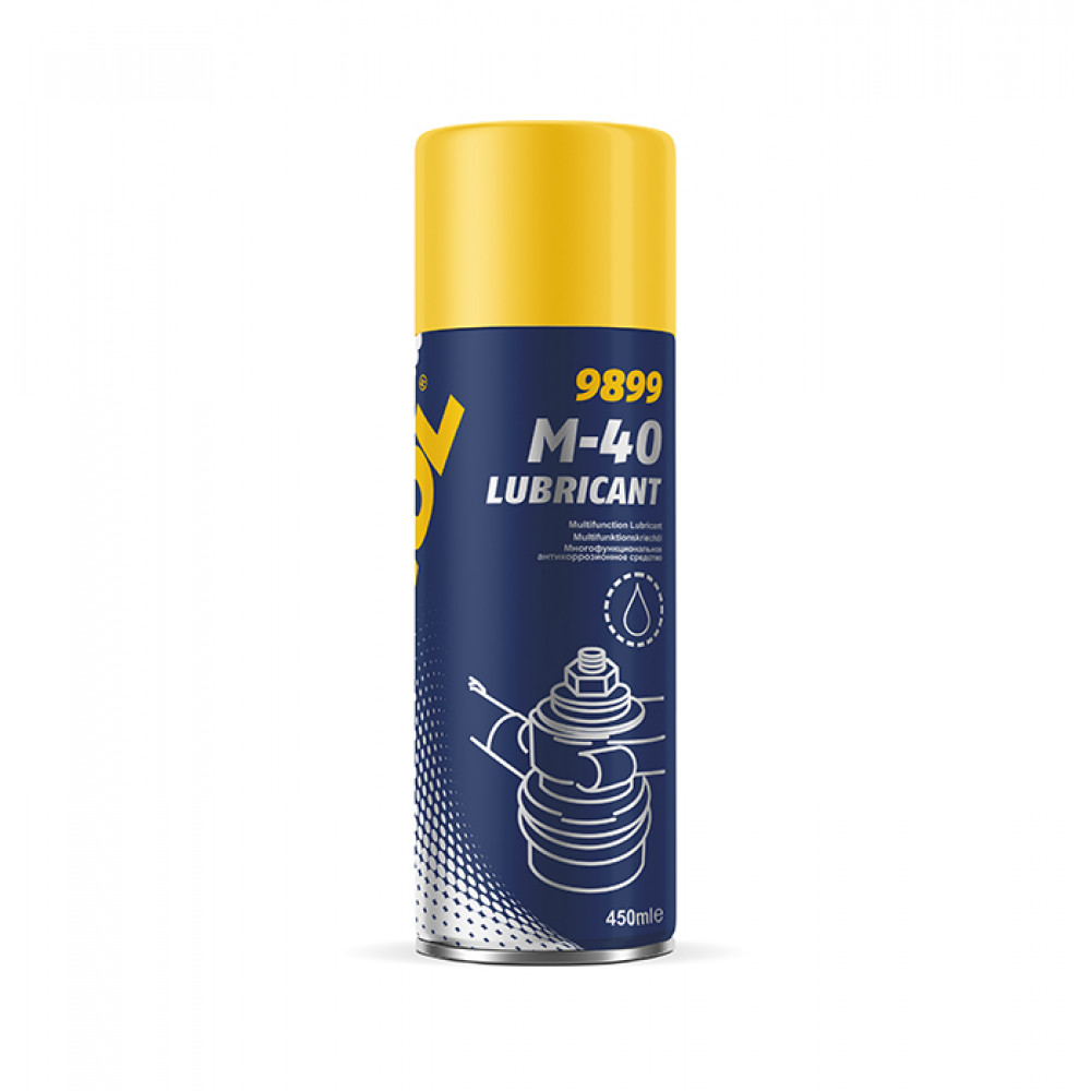 Смазка многофункц-ная проникающая Mannol М-40 9899 450мл /M-40 Lubricant/Multifunktion Lubricant (24шт/кор)