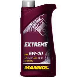 Масло Mannol Extreme 5w40 син. 1л (API SN/CF; ACEA A3/B4)