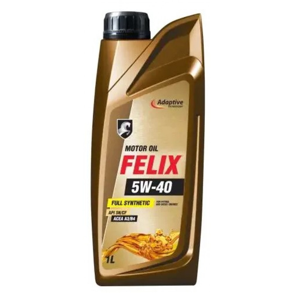 Масло моторное универсальное Felix 5W-40 ACEA A3/B4, API SN/CF 1л