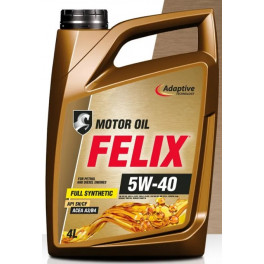Масло моторное универсальное Felix 5W-40 ACEA A3/B4, API SN/CF 4л