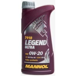 Масло Mannol Legend Ultra 0w20 1 л