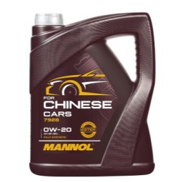 Масло моторное 0w20 син. Mannol For Chinese Cars   5л