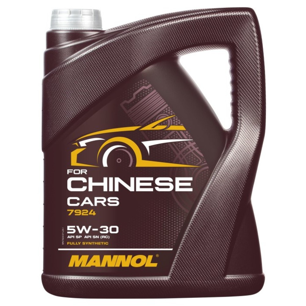 Масло 5w30 Mannol For Chinese Cars 5л