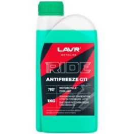 LAVR MOTO Антифриз для мотоцикла RIDE G11  (уп.10 шт) 1 кг