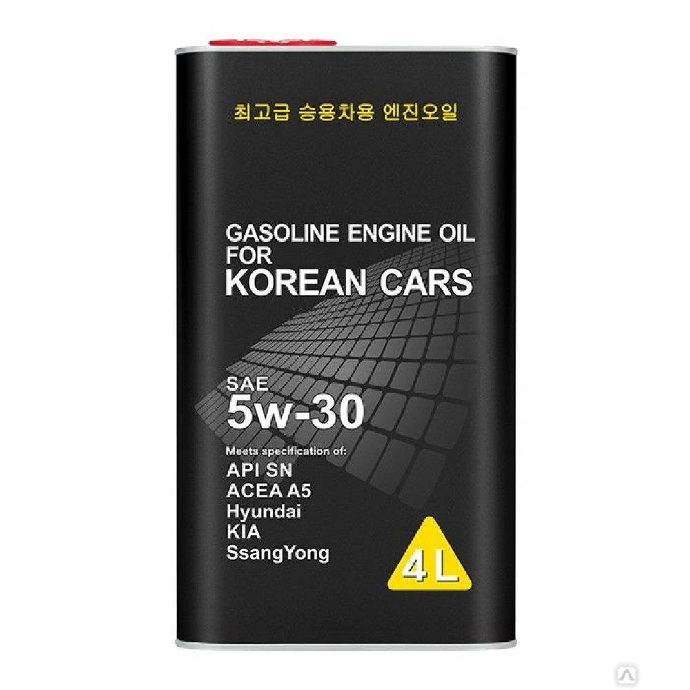 Масло KOREAN CARS FANFARO 5W30 4 л