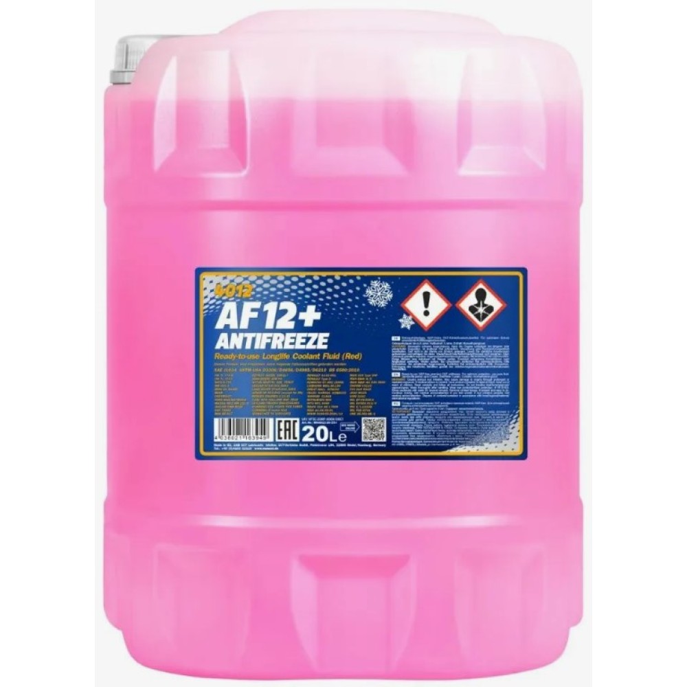 MANNOL Antifreeze AF12+ 20 л