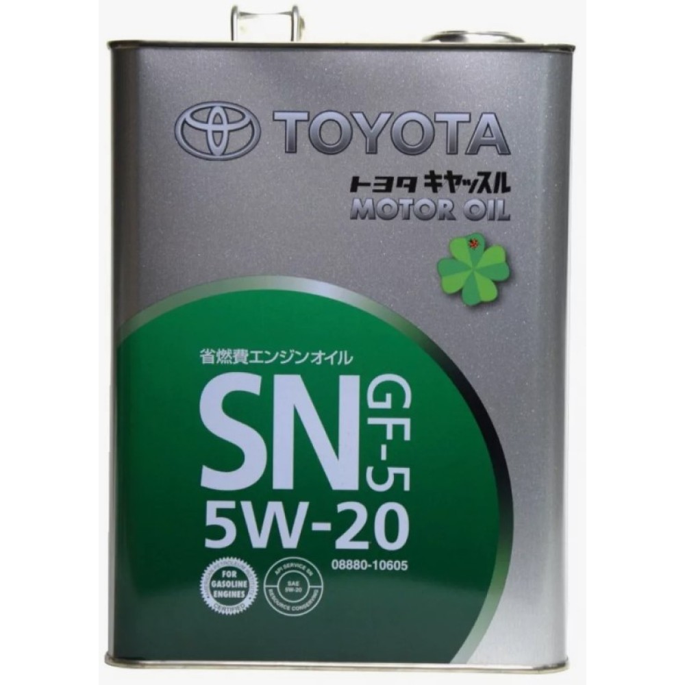Масло моторное TOYOTA 5w20 4 л