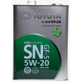 Масло моторное TOYOTA 5w20 4 л