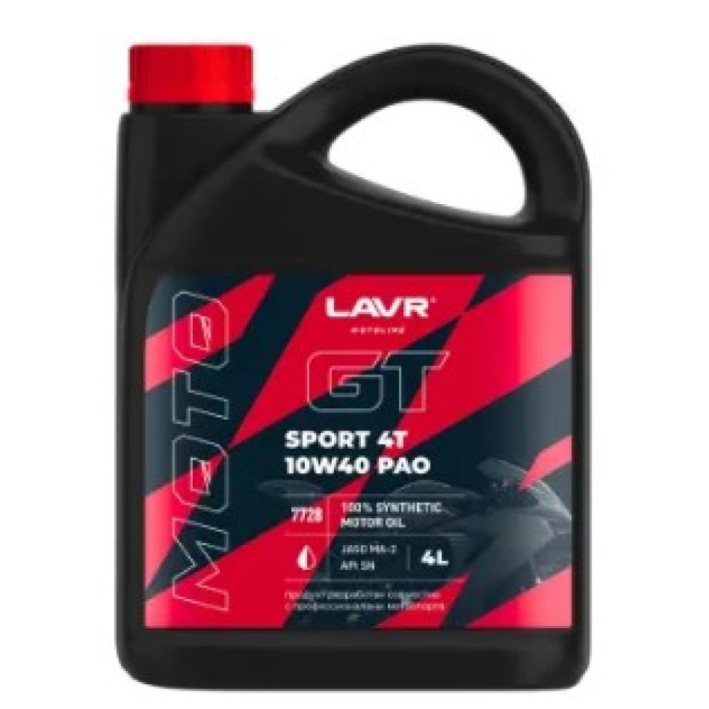 Моторное масло GT SPORT 4T 4 л