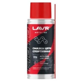 Смазка цепи Спортивная LAVR MOTO Ln7775 140 мл ( уп.48 шт)