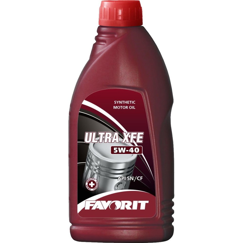 Масло моторное 5w40 син.Favorit Ultra XFE 1л (SL/CF) пластик под заказ