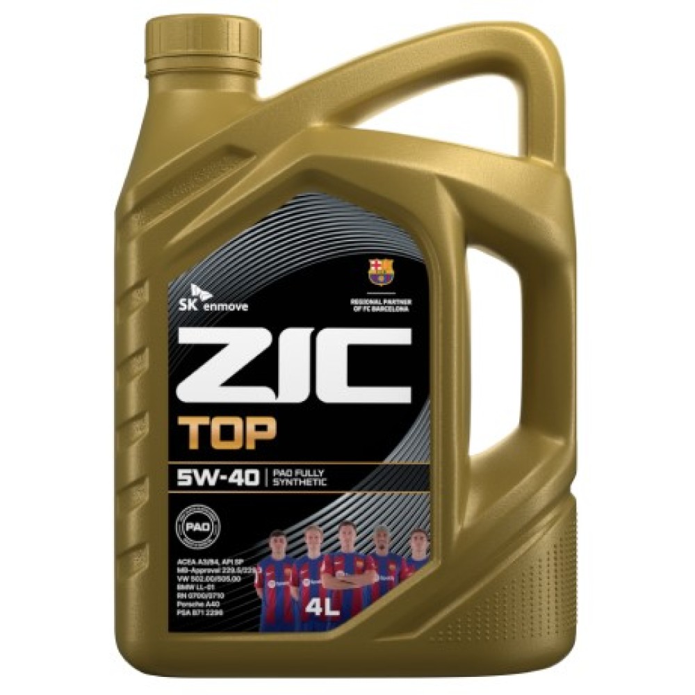 ZIC TOP 5W-40 (4л+1л)