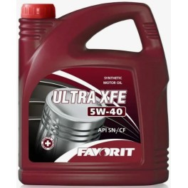 Масло Favorit Ultra XFE  5w40 син. 4л
