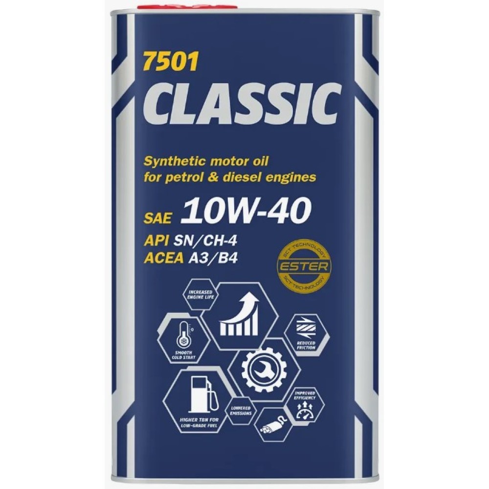 Масло Mannol Classic 10w40 1 л