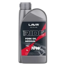 Вилочное масло RIDE Fork oil 10W. LAVR MOTO Ln7784 1л.( уп.16 шт)