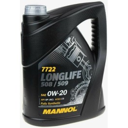 Масло Mannol Longlife 508/509 0w20 5 л