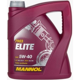 Масло Mannol ELITE  5w40 5 л